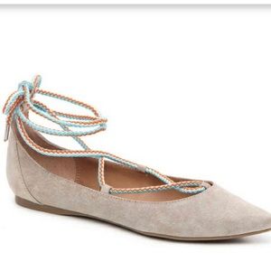 Lace Up Suede Steve Madden Slip-ons Size 6